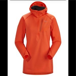 Arc’teryx DELTA MX 1/2 ZIP HOODY SZ M Polartec